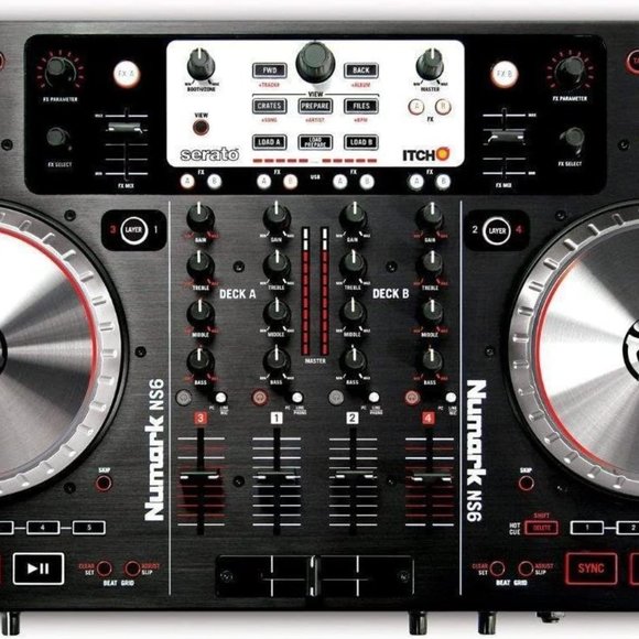 Numark NS6 Professional 4-Channel DJ Controller Mixer - Picture 6 of 7